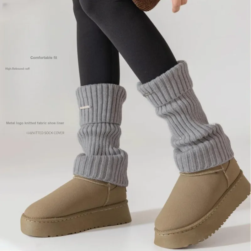 MADALLO Knee High Socks Women's 2 Pack-4