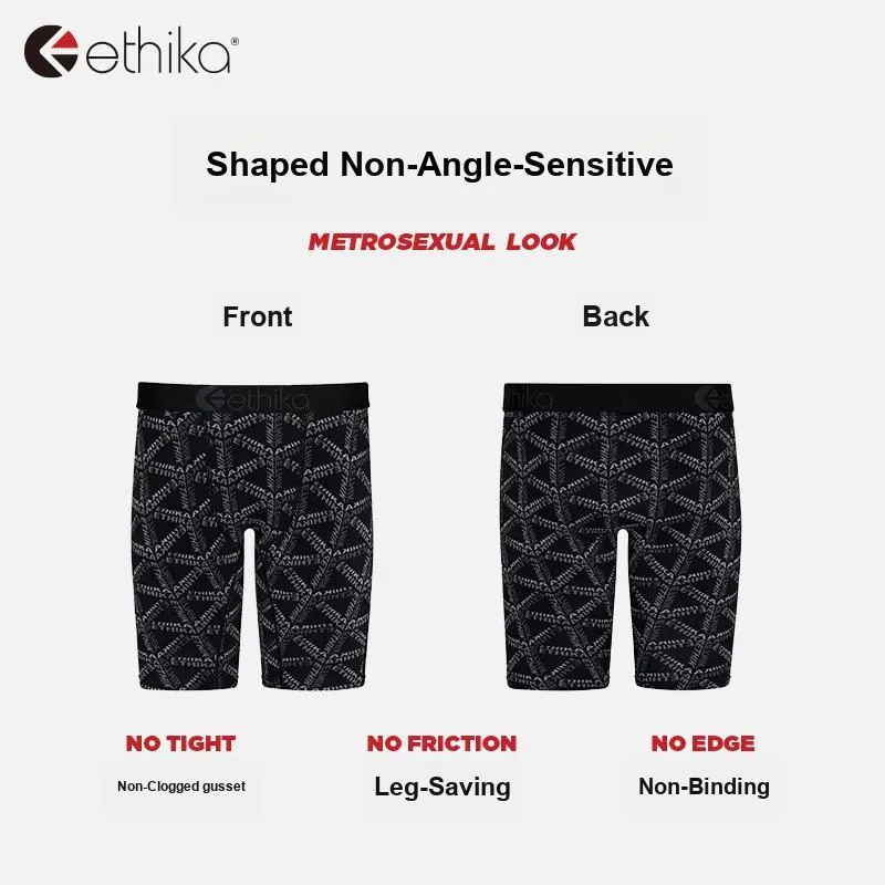 ETHIKA Underpants Men's 1 Pack Black-2