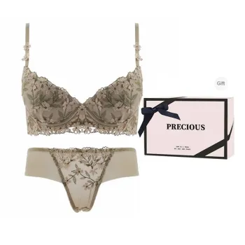 TLXT Underwear Set Women's Gift Box Set Green