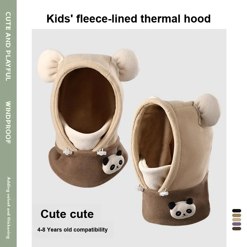 Shizhu Thickened Hats & Caps Kids'-2