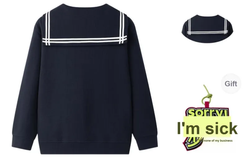 Tokyo Season Sweatshirt Women's Gray-2