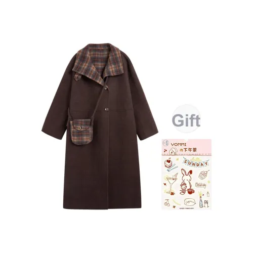 ZIHAN Мокка-мусс Женское пальто