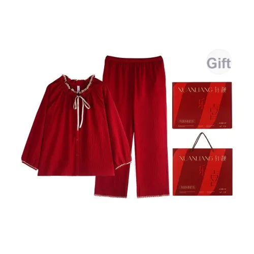 Xuan Liang Pajama Комплект Женский Красный