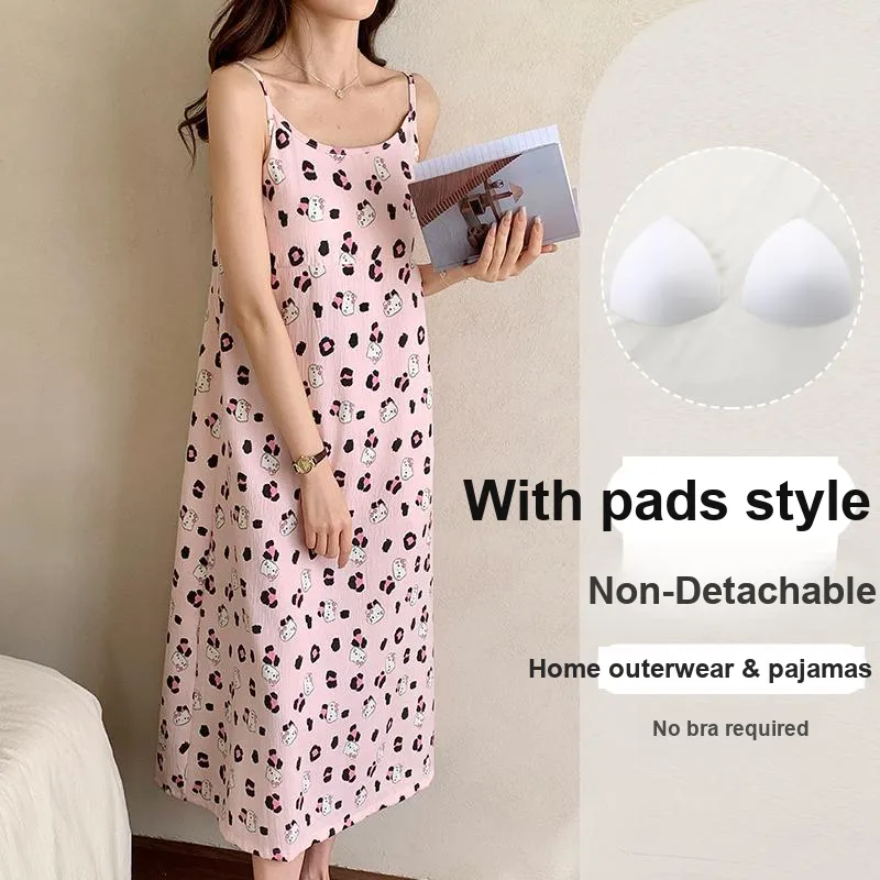 OUSHIBO Nightgown Women's Image Color-3