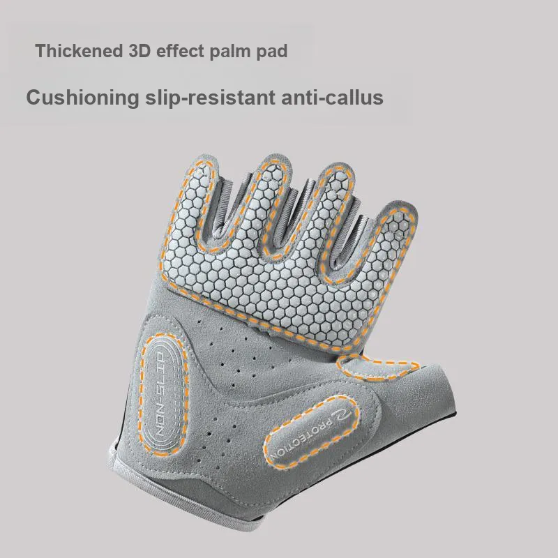 YUZHAOLIN Thin Fitness Gloves Unisex-3