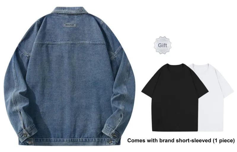 BOTH PLAY Denim Jackets Unisex-9