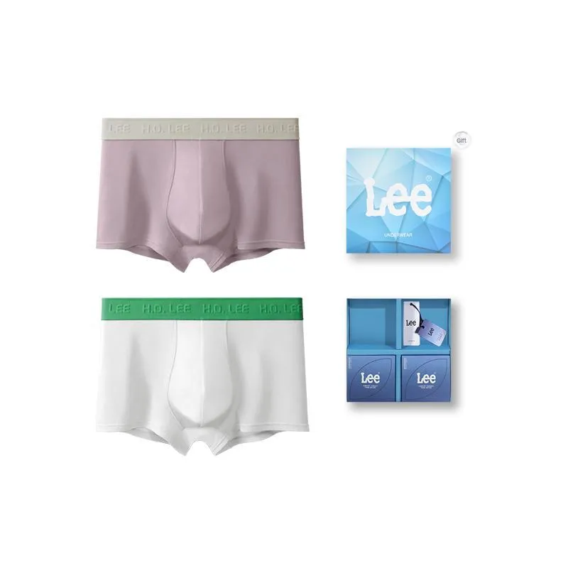 Lee Underpants Men's Gift Box Of 2 Strips-18