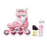 Rouge Red+Helmet Protective Gear+Shoulder Bag+Wheel Lock+Gift Pack