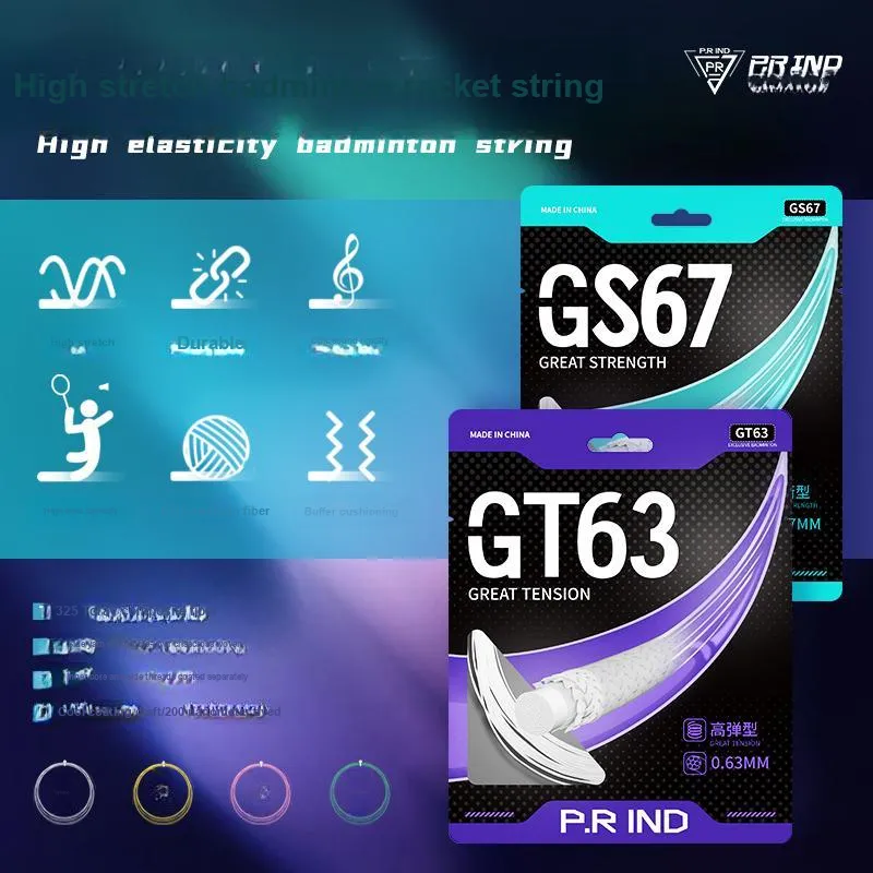 P.R IND Badminton Racket Strings-34