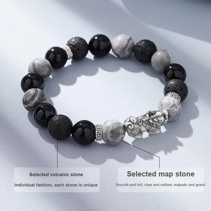 MOLADY Jade Bracelets Men-3