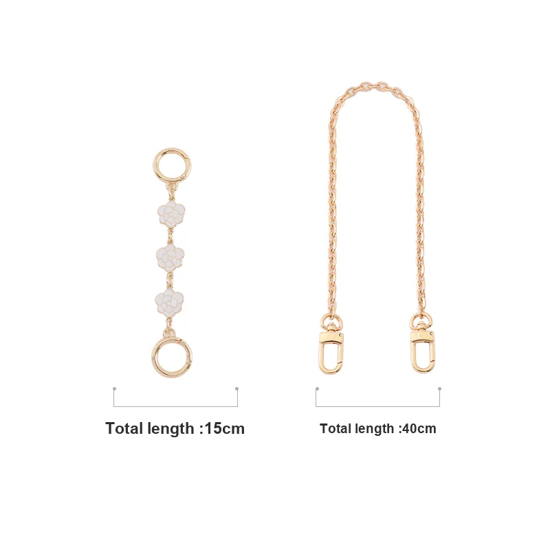 Gloya Alloy Decorative Chain Bag Accessory Women's Gold Tone-9