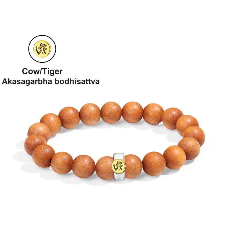 PUTUOSHANWENCHUANG Barbie Sandalwood Bracelets Unisex-5