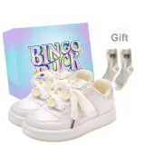 Beige Yellow+Exclusive Shoe Box+Gift Socks
