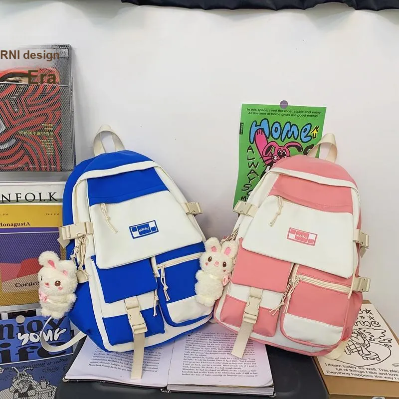 Wolfhorse Nylon Backpack Unisex Multicolor-31