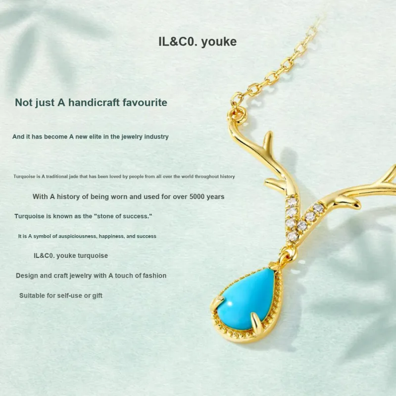 IL&CO. Turquoises Necklaces Women's-2