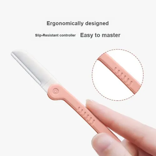 KINEPIN Foldable Scratch Resistant Injury Resistant Eyebrow Razor