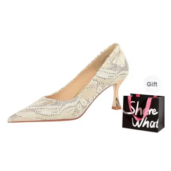 BIGTREE Slim Heel High Heels Women's