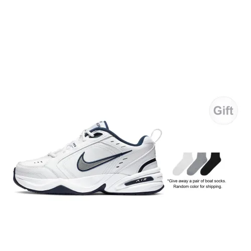 Nike Air Monarch 4 Chunky Sneakers Unisex Low-Top White/Blue