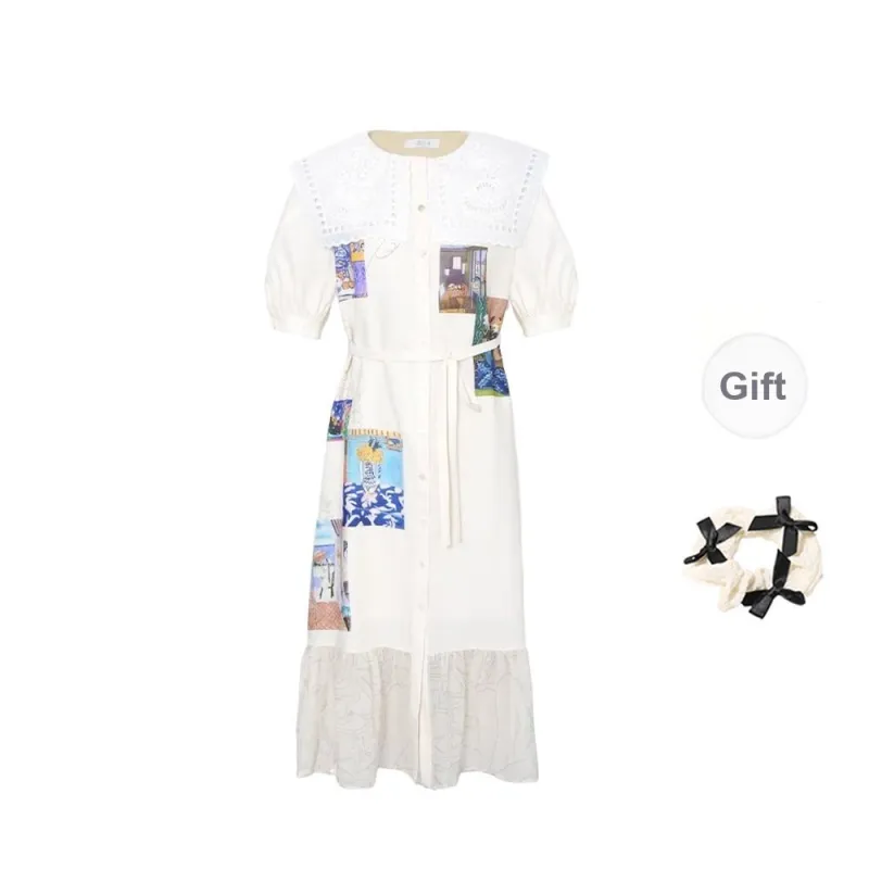 TORIGHT Short Sleeved Dress Women's-0