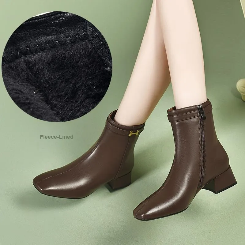 Devanro Ankle Boots 3cm Women's-1