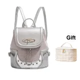 Silver+Comes with Exquisite Makeup Bag