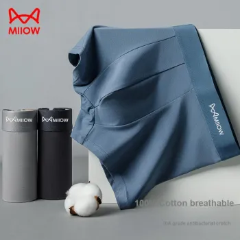 MIIOW Trend Party Series Underpants Men's Shopping Bag 3 Pack