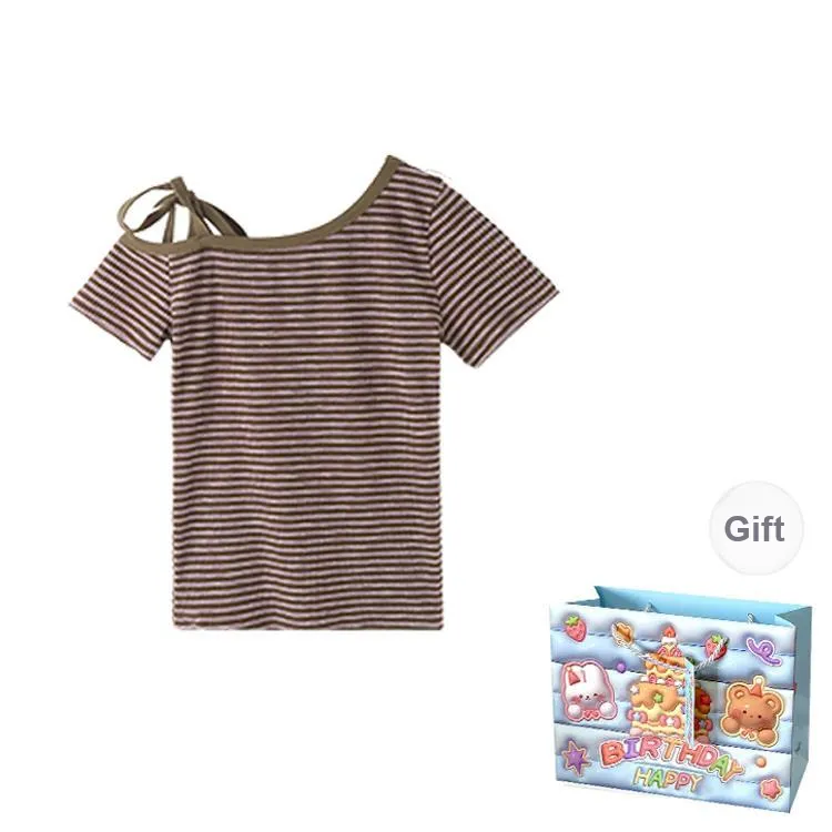 BRASS SCOUT T Shirt Women's Stripes-1