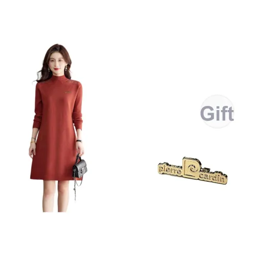 PIERRE CARDIN Длинное платье с длинными рукавами женское