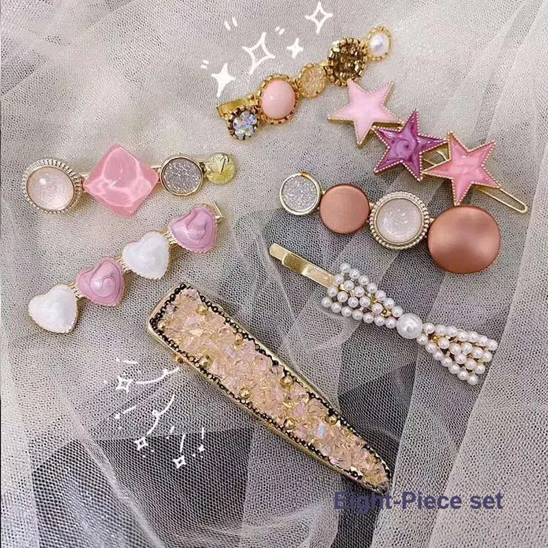 Yiru Alloy Sweet Style Versatile Edge Clip Kids'-6