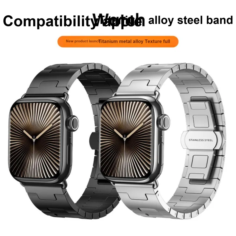 Antey Watch Band Apple Compatibility 175 220mm Titanium Alloy Material-3