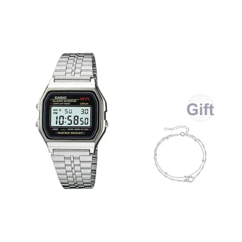 CASIO Кварцевый механизм Часы Женские Серый циферблат