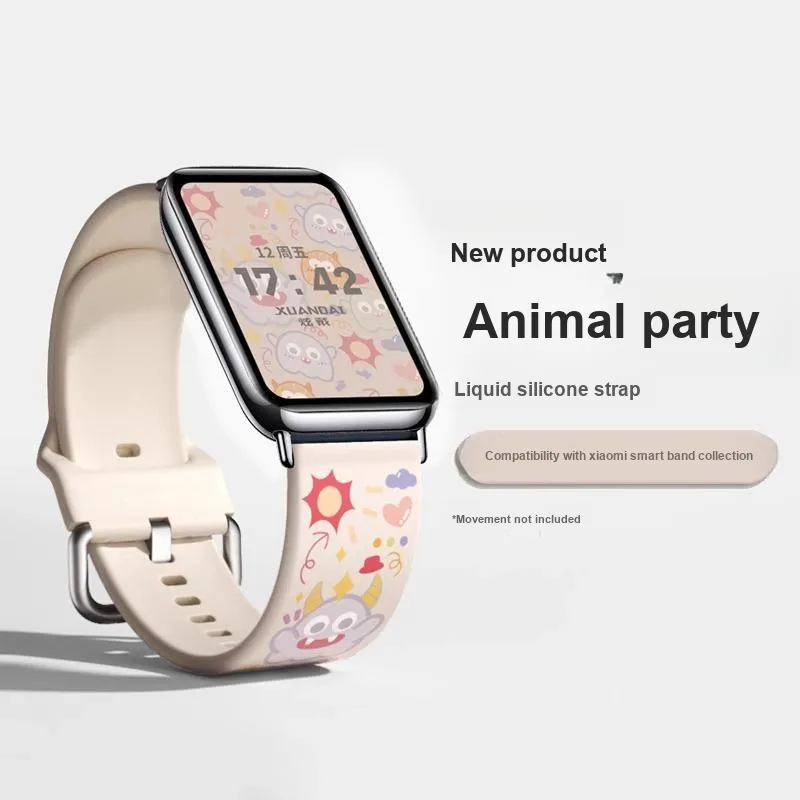 Mr. Strap Xiaomi Compatibility Watch Band 180mm TPU Material-7