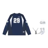 Navy Blue+Socks*1 (Style Random Color)