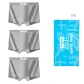3 Pack (Light Gray)