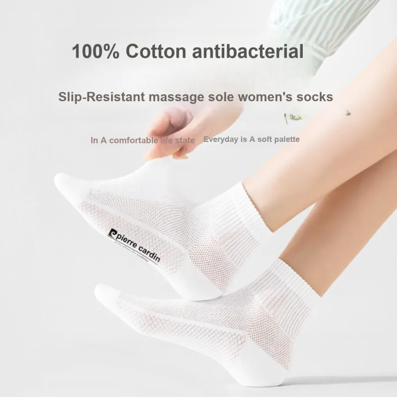 PIERRE CARDIN Mid Calf Socks Women's 7 Pack-4