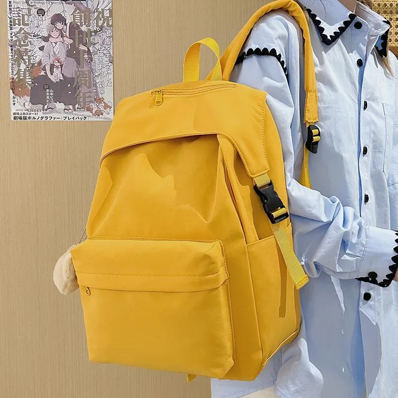 Vack Nylon Backpack Unisex Multicolor-13
