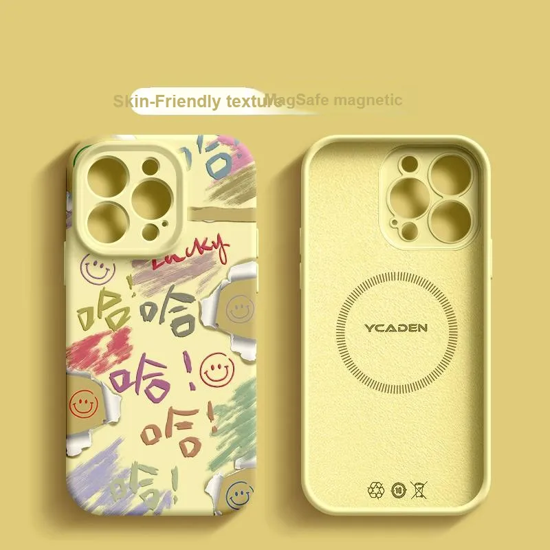 K Touch Silicone Material Phone Cases Compatible With Apple 16 Pro Max/15/14/13/12/11 Series All-37