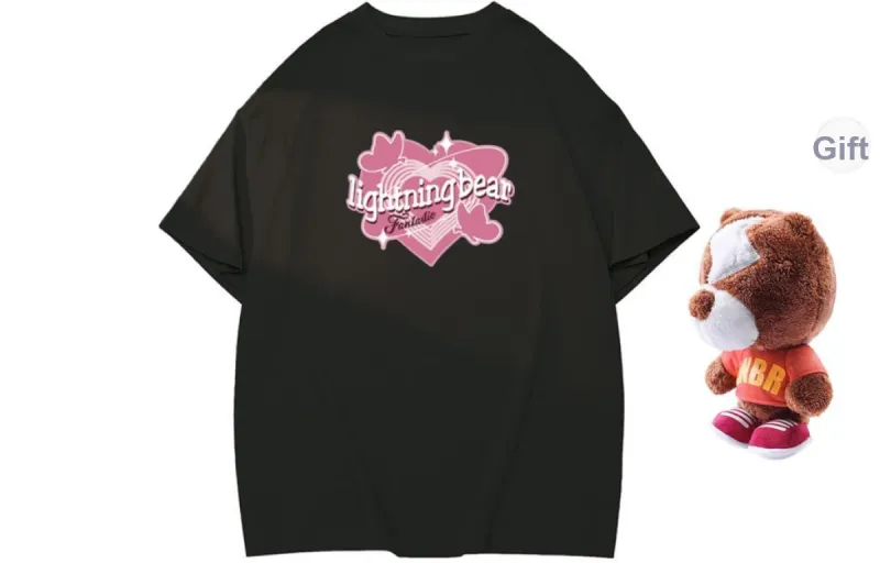 LIGHTNING BEAR T Shirts Unisex-0