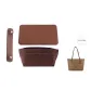 [Three-Piece Set]Zip30 Brown Shoulder Pads+Storage Liner+Bottom Pad
