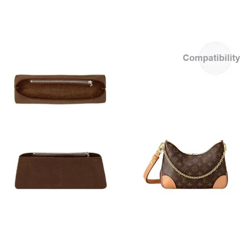 Luxury Care Artisan Workshop Импортный Вельветовый Вкладыш для Сумки Женская Коричневый