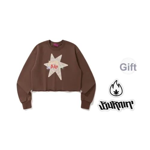 BURNIN Женские Свитшоты
