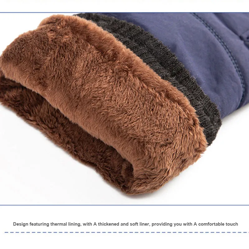 TANLU Ski Gloves Insulated For Cold Weather Outdoor Gloves Unisex-2
