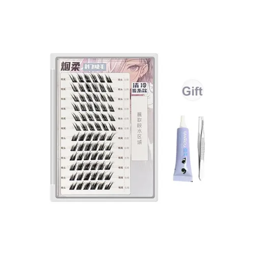 YANROU Наклоненный Flying Лиса Комикс Подкручивающие ресницы Стиль