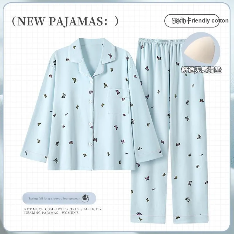 Maultiay Pajama Set Women's Blue-1