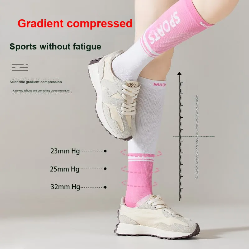 MIIOW Knee High Socks Women's 2 Pack-20