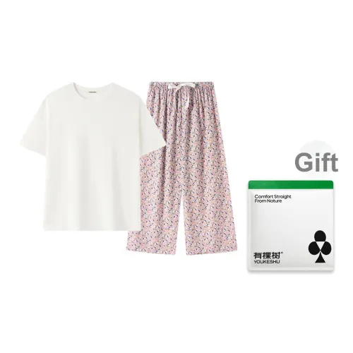 YOUKESHU Пижамный комплект Женская Сумка для покупок