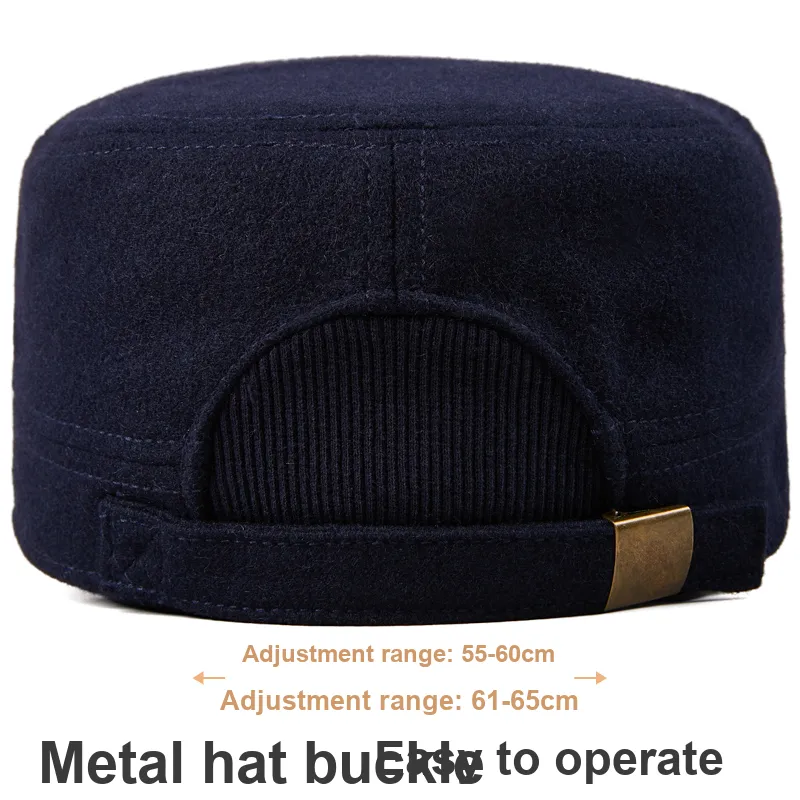 DENSSYNE Woolen Baseball Caps Men's-2