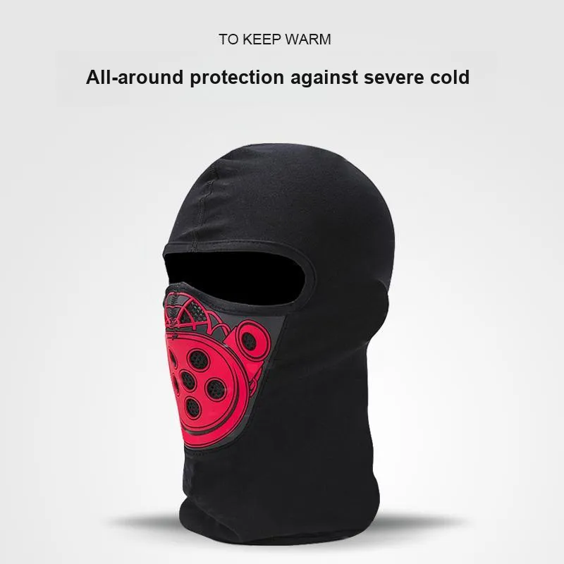 LECAGE Ski Protective Gears Extreme Speed Movement Polyamide/Elastane Face Guard Moisture Wicking Unisex-2