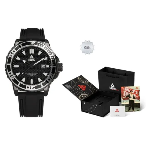 PEAK Automatic Mechanical Movement Stainless Steel Watchband Watch Men's Watches Black Dial