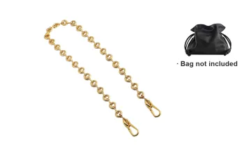 Ingenuity Handmade Metal Bag Straps Women's Gold Tone/Gold